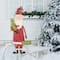Glitzhome® 3ft. Metal Snowman & Santa Yard Stake Set